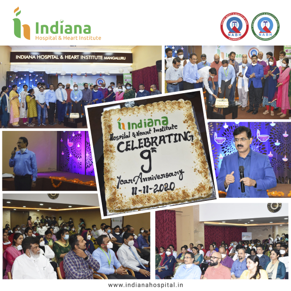 Indiana hospital celebrated 9th anniversary and Diwali together with all the staff, doctors, and their families.
